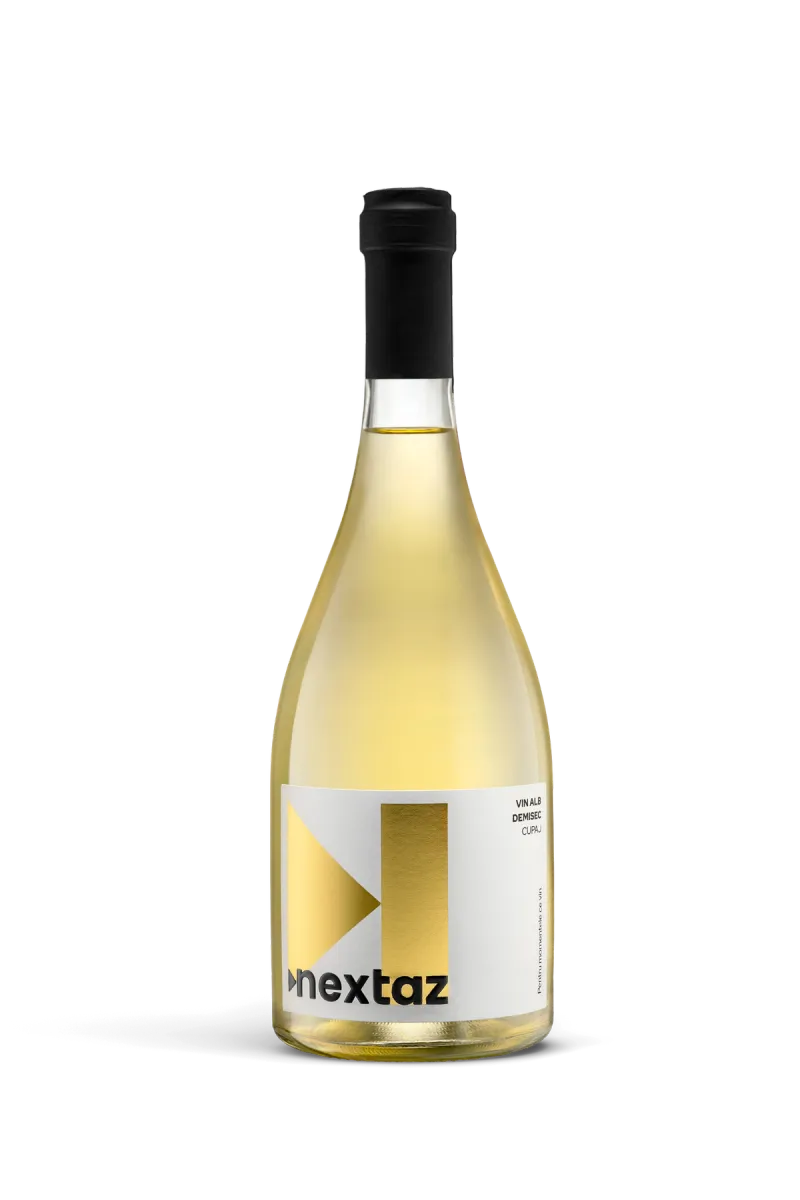 Vin Alb Nextaz, Cupaj, Demisec, 0.75L